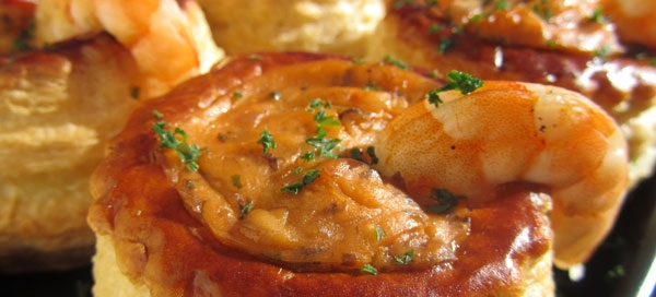 volovanes de champi&ntilde;ones