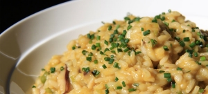 Risotto de champi&ntilde;ones